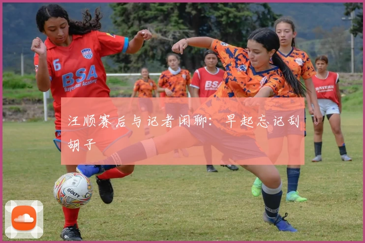 汪顺赛后与记者闲聊：早起忘记刮胡子